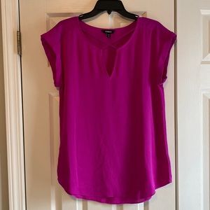 Purple express blouse